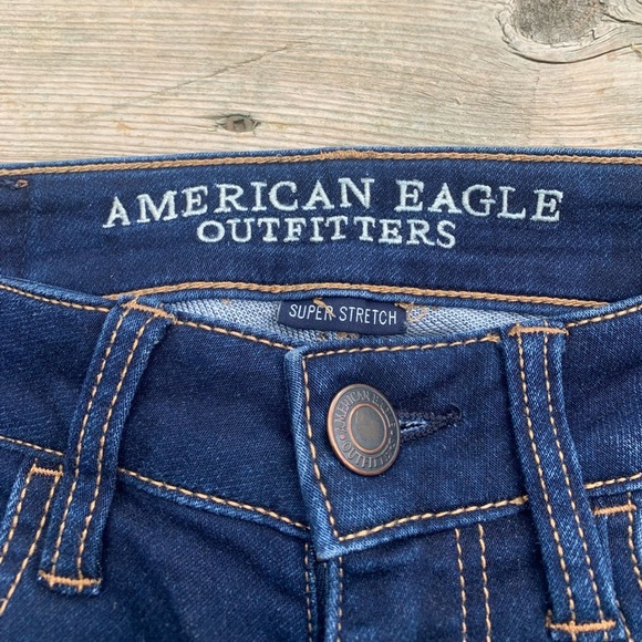 💜 American Eagle Jegging Crop Jeans | Super Stretch | Size 2 - Picture 7 of 10
